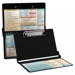 WhiteCoat Clipboard® - Black Occupational Therapy Edition